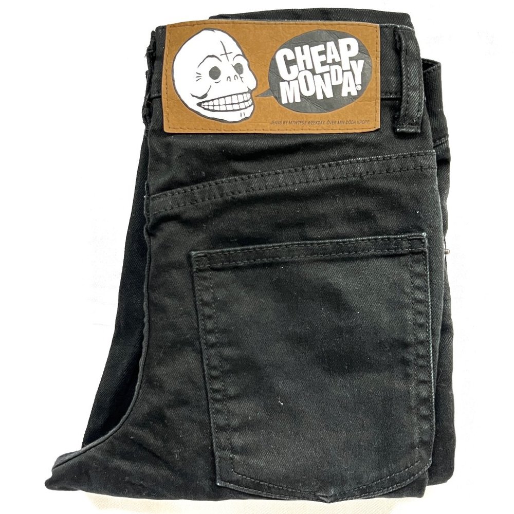 Nordstrom’s Cheap Monday High Rise Black Skinny Jeans 25x34